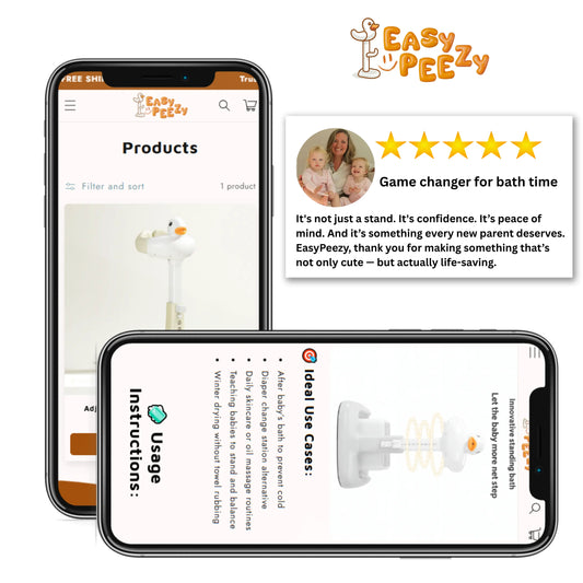 💡 EasyPeezy: More Than Just a Bath Stand