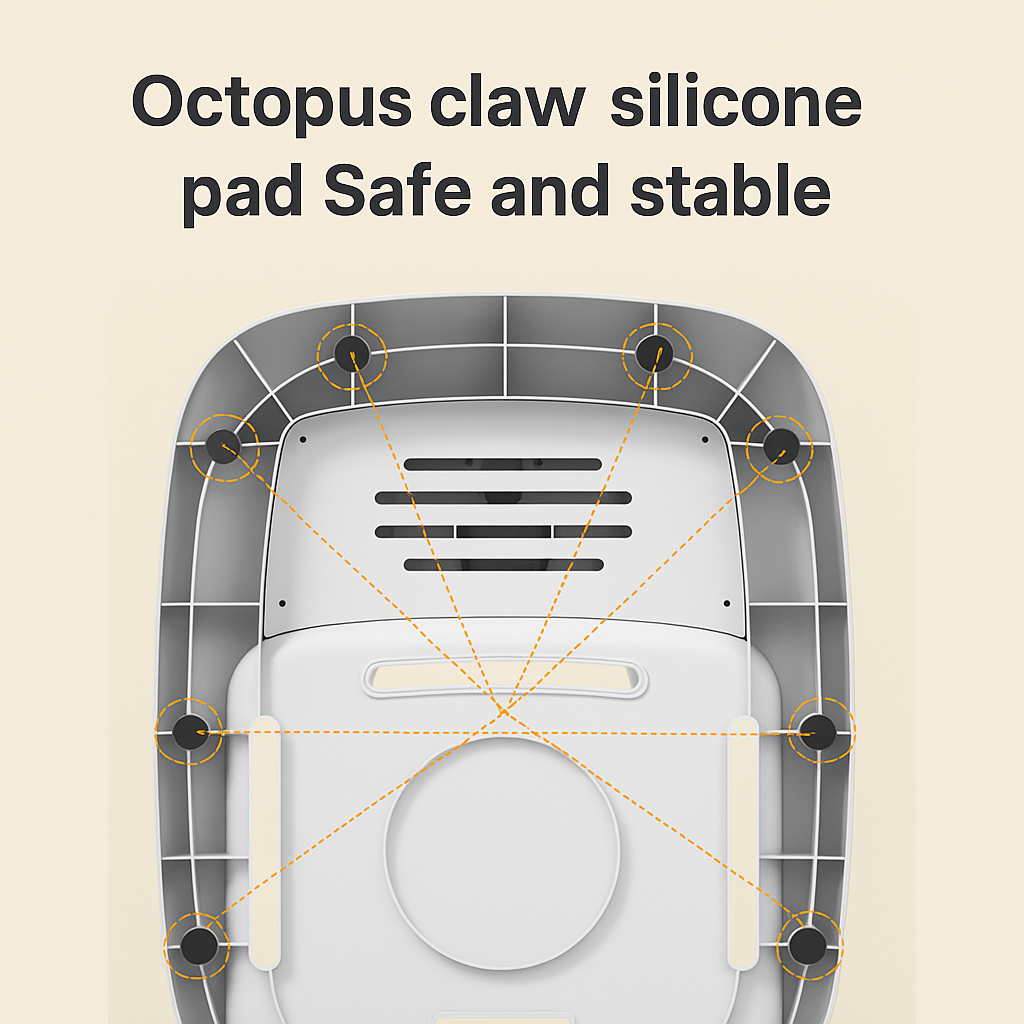 Adjustable Height Baby Shower Stand