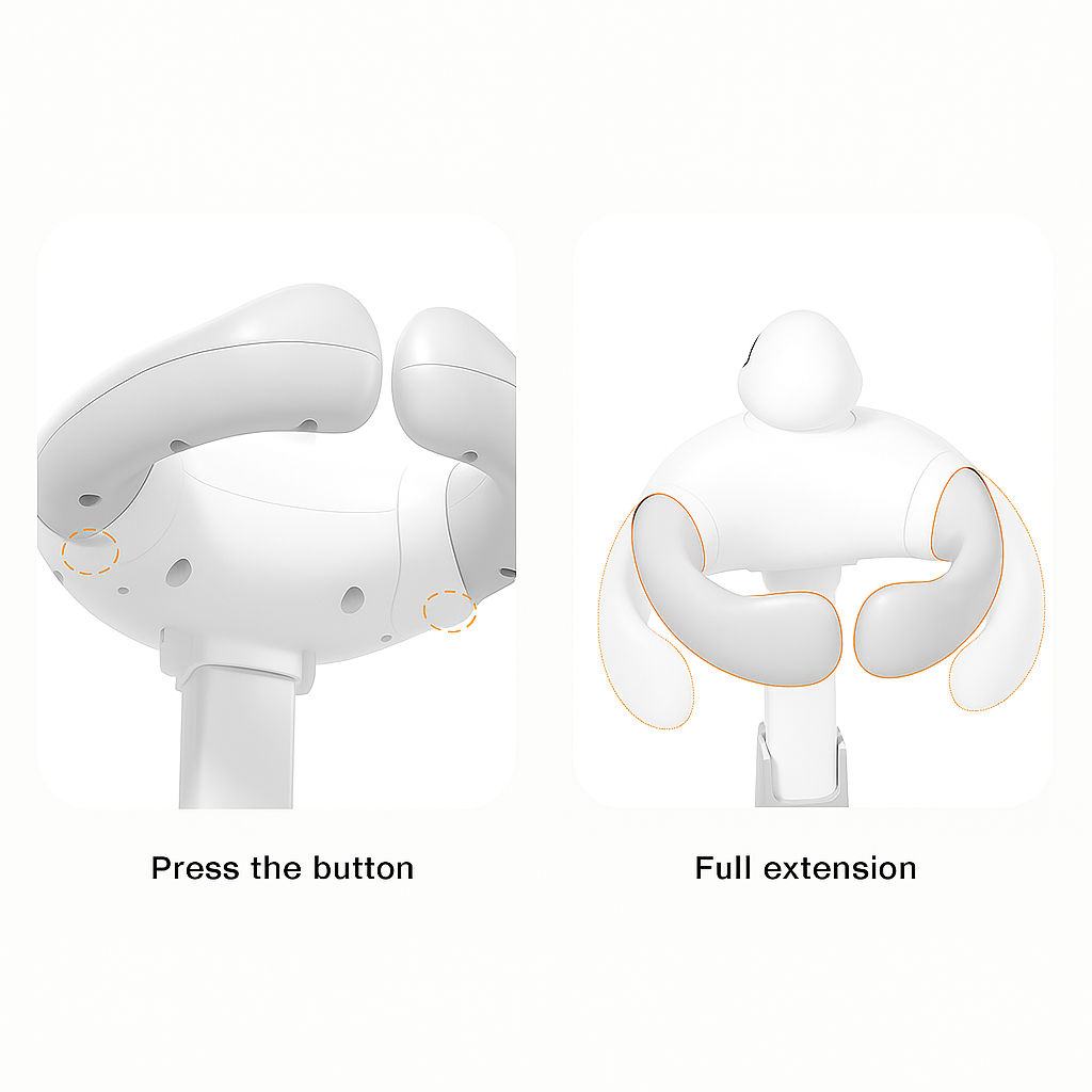 Adjustable Height Baby Shower Stand